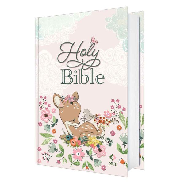 NLT Deer Hardcover Baby Bible for Girls - Image 10