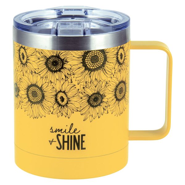 Smile And Shine Stainless Steel Travel Mug - Image 11