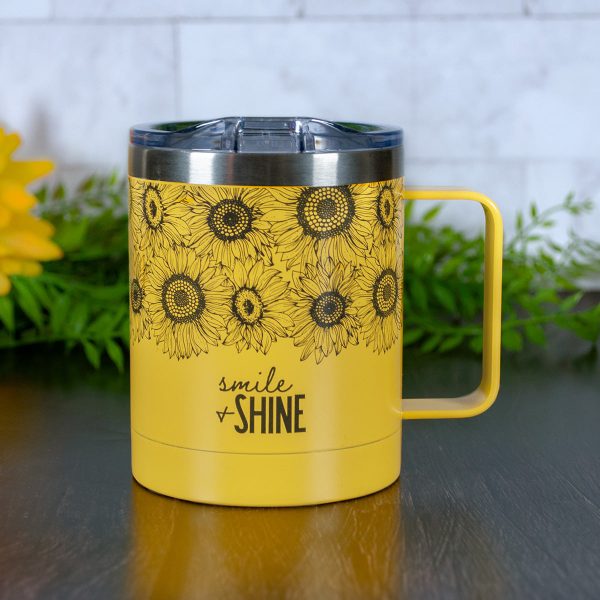Smile And Shine Stainless Steel Travel Mug - Image 15