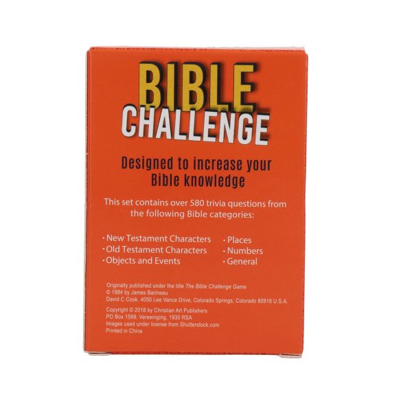 Bible Challenge Game Cards - Over 580 Bible Trivia Questions - Image 14