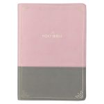 KJV Pink And Grey Faux Leather Bible Super Giant Print - Image 15