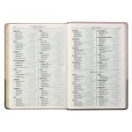 KJV Pink And Grey Faux Leather Bible Super Giant Print - Image 20