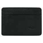 Genuine African Leather Matt Black Card And ID Holder - Image 10