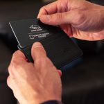 Genuine African Leather Matt Black Card And ID Holder - Image 13