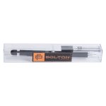 Bolton Round Clicker Black Clutch Pencil With Lead Refill In Acrylic Gift Box - Image 3