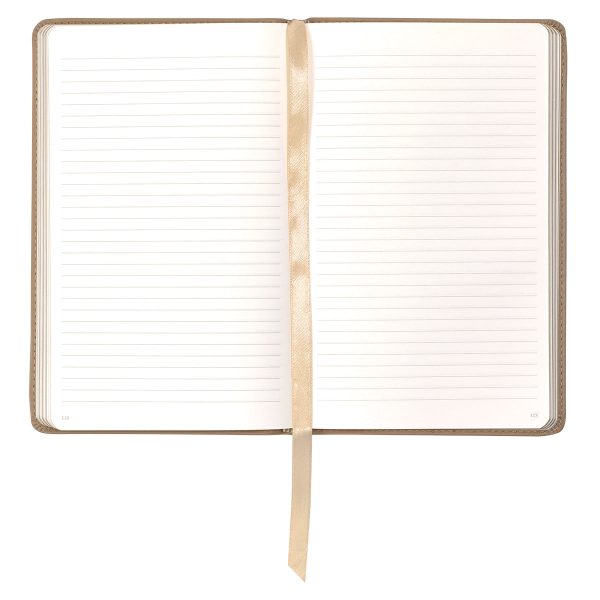 Leatherpress Oyster Gray Large Genuine African Leather Journal - Image 15