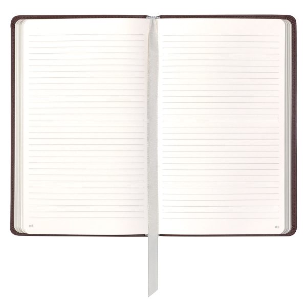 Leatherpress Cacao Brown Large Genuine African Leather Journal - Image 17
