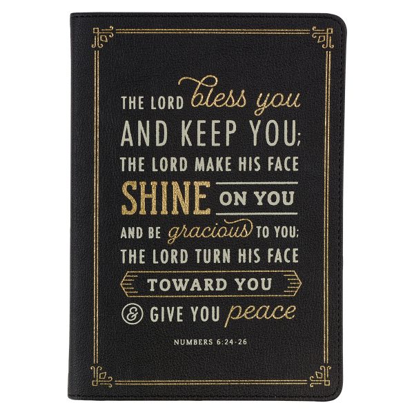 The Lord Bless You And Keep You Numbers 6:24-26 (Faux Leather Journal) - Image 4