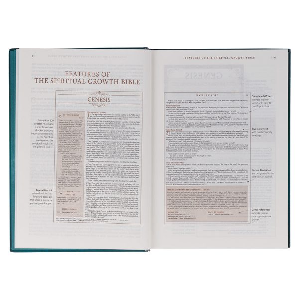 NLT The Spiritual Growth Bible Teal Hardcover - Image 20