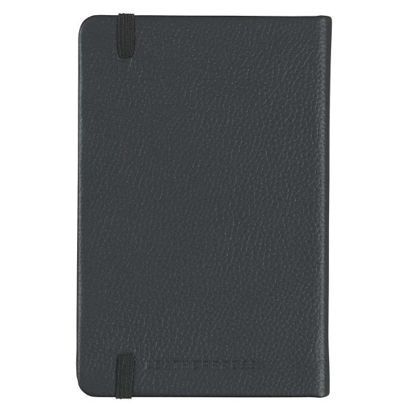 Leatherpress Midnight Black Genuine African Leather Pocket Notebook - Image 16