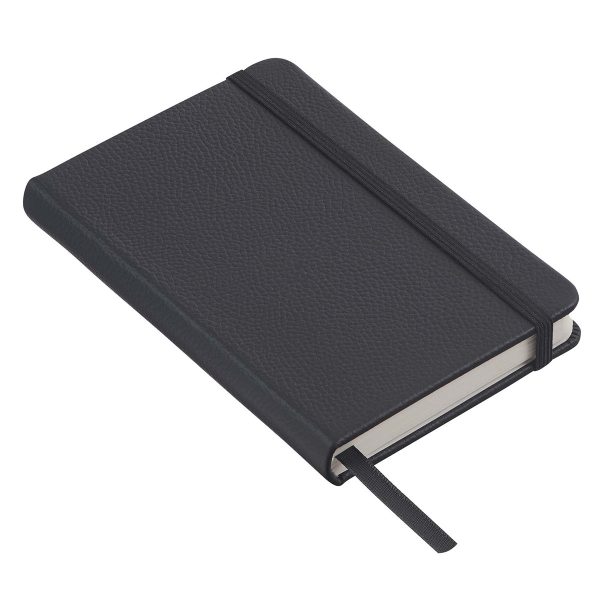 Leatherpress Midnight Black Genuine African Leather Pocket Notebook - Image 17