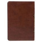 NLT Brown Faux Leather Flexcover Compact Bible - Image 16