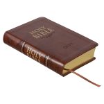 NLT Brown Faux Leather Flexcover Compact Bible - Image 18