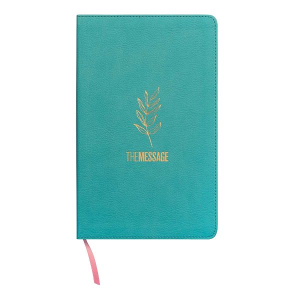 The Message Deluxe Gift Bible, Hosanna Teal (Imitation Leather) - Image 9