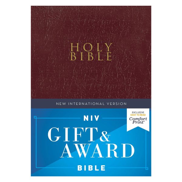 NIV Gift & Award Bible Red Letter Edition Burgundy (Comfort Print)(Paperback) - Image 3
