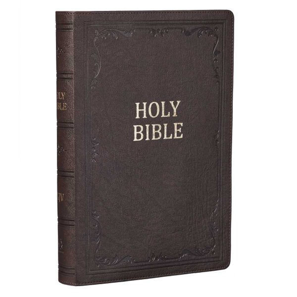 KJV Brown Faux Leather Bible Super Giant Print Red Letter - Image 17