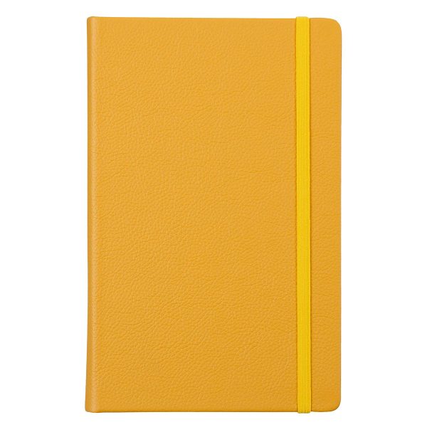 Leatherpress Butter Yellow Genuine African Leather Notebook - Image 15