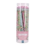 Floral Watercolor Tub of 50 Pencils - Image 10