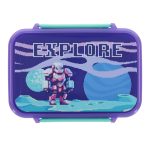 Explore Blue Plastic Lunch Box - Image 2