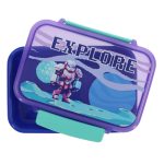 Explore Blue Plastic Lunch Box - Image 4