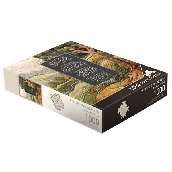 The Lord Is My Shephard 1000 Piece Cardboard Puzzle - Image 2