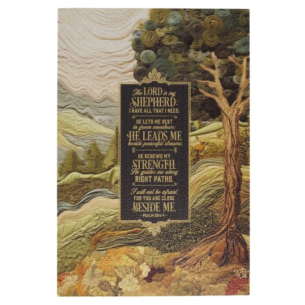 The Lord Is My Shephard 1000 Piece Cardboard Puzzle - Image 1
