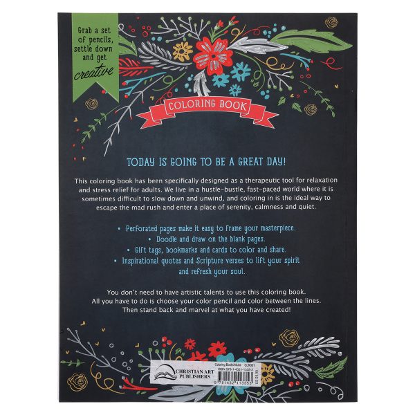 Today Is Going To Be A Great Day Coloring Book (Paperback) - Image 2