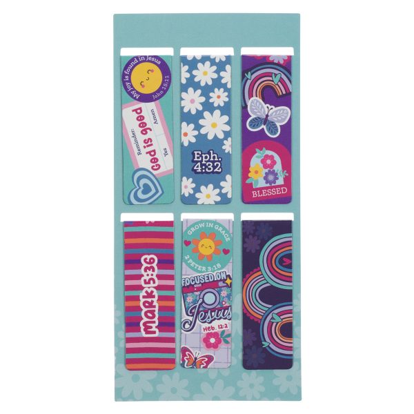 I Am Strong Six-Piece Magnetic Bookmark Set - Image 2