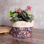 Strength & Dignity Proverbs 31 Blossom Canvas Planter Cover - Image 3
