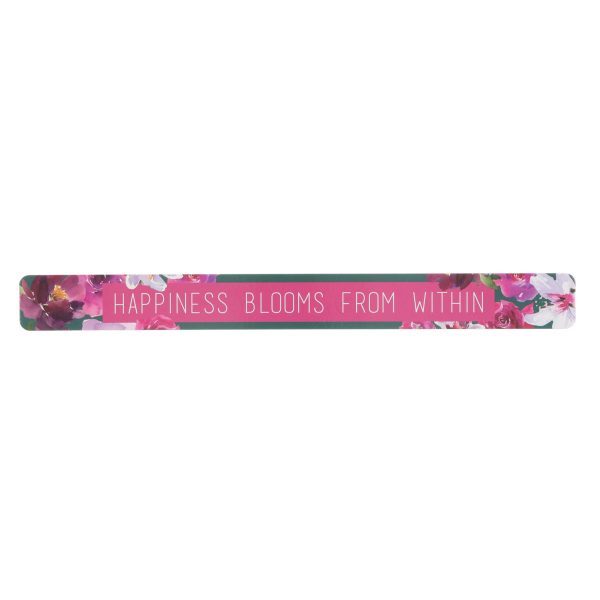 Happiness Blooms from Within Large Magnetic Strip - Image 1