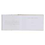 Love Floral Faux Leather Guest Book - Image 16