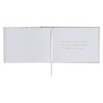 Love Floral Faux Leather Guest Book - Image 17
