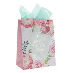 Find Joy in the Little Things Medium Gift Bag with Gift Tag - Image 9