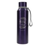 Under His Wings You Will Find Refuge Purple Stainless Steel Water Bottle - Image 7