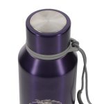 Under His Wings You Will Find Refuge Purple Stainless Steel Water Bottle - Image 9