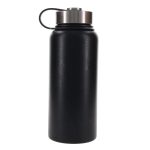 With God All Things Are Possible Black Stainless Steel Water Bottle - Image 2