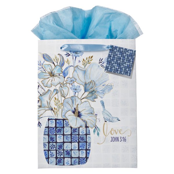 Love Portrait Gift Bag with Gift Tag - Image 5