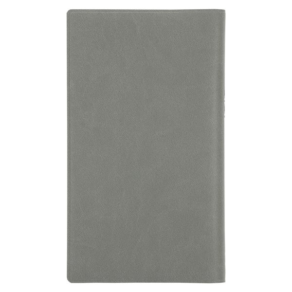 2026 Diary - 18-Month Planner and Notebook - Grey - Imitation Leather - Image 2