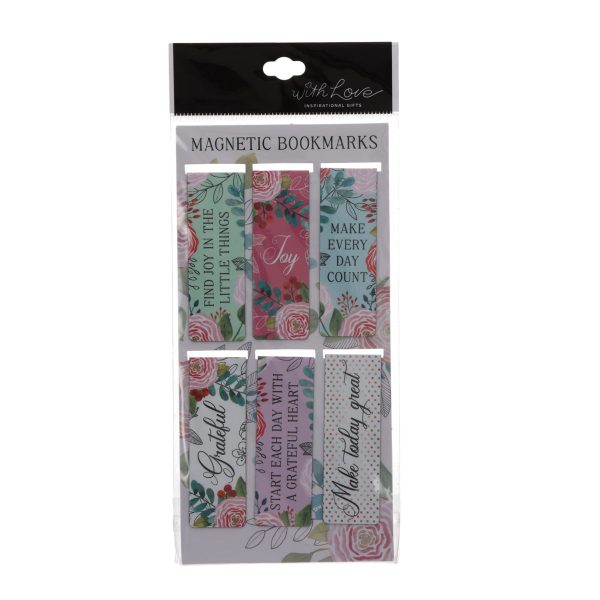 Find Joy in the Little Things Six-Piece Magnetic Bookmark Set - Image 7