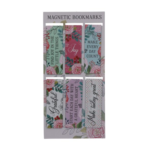 Find Joy in the Little Things Six-Piece Magnetic Bookmark Set - Image 9
