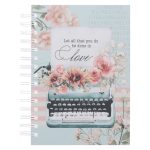 Let All That You Do Be Done in Love Hardcover Wirebound Journal - Image 3