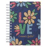 Love Never Fails Hardcover Wirebound Journal - Image 3