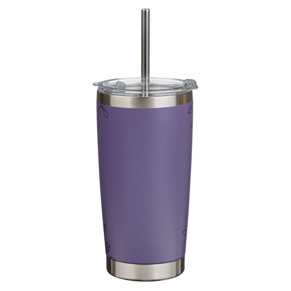 Many Women Do Noble Things But You Surpass Them All Stainless Steel Travel Mug with Straw - Image 7