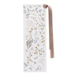 Everything Beautiful Cream and Brown Faux Leather Bookmark - Image 8