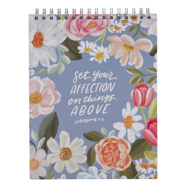 Set Your Affection On Things Above A4 Wirebound Notepad - Image 3