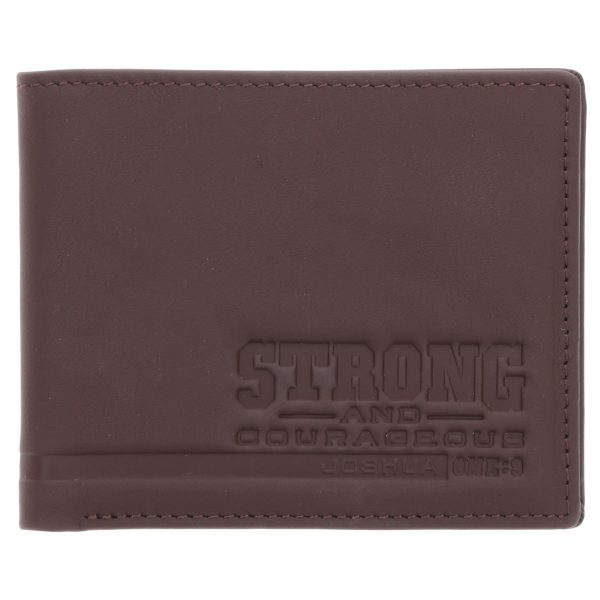 Strong and Courageous Genuine Leather Wallet - Image 7