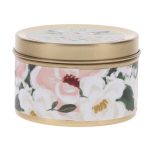 He Is Our Peace Cactus Flower and Coconut Scented Candle in Tin - Image 10