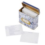 My Prayers Blue Floral Promise Cards in Tin - Image 10