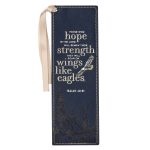 Wings Like Eagles Navy (Faux Leather Pagemarker) - Image 5
