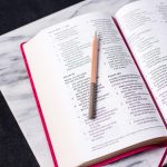 NKJV Pink Faux Leather Personal Size End Of Verse Reference Bible Large Print Comfort Print - Image 5